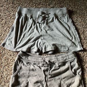 2 pairs of athletic shorts